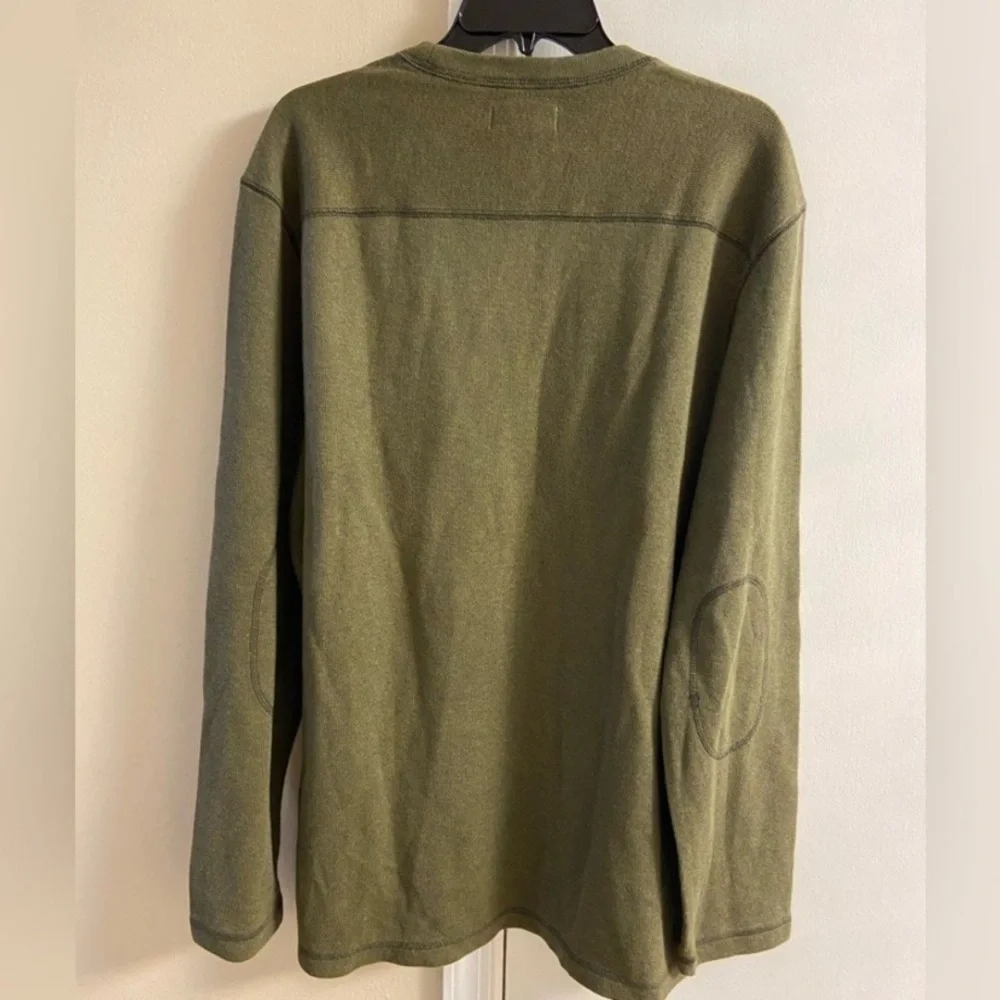 Banana Republic olive green Long Sleeve knit top XL NWT